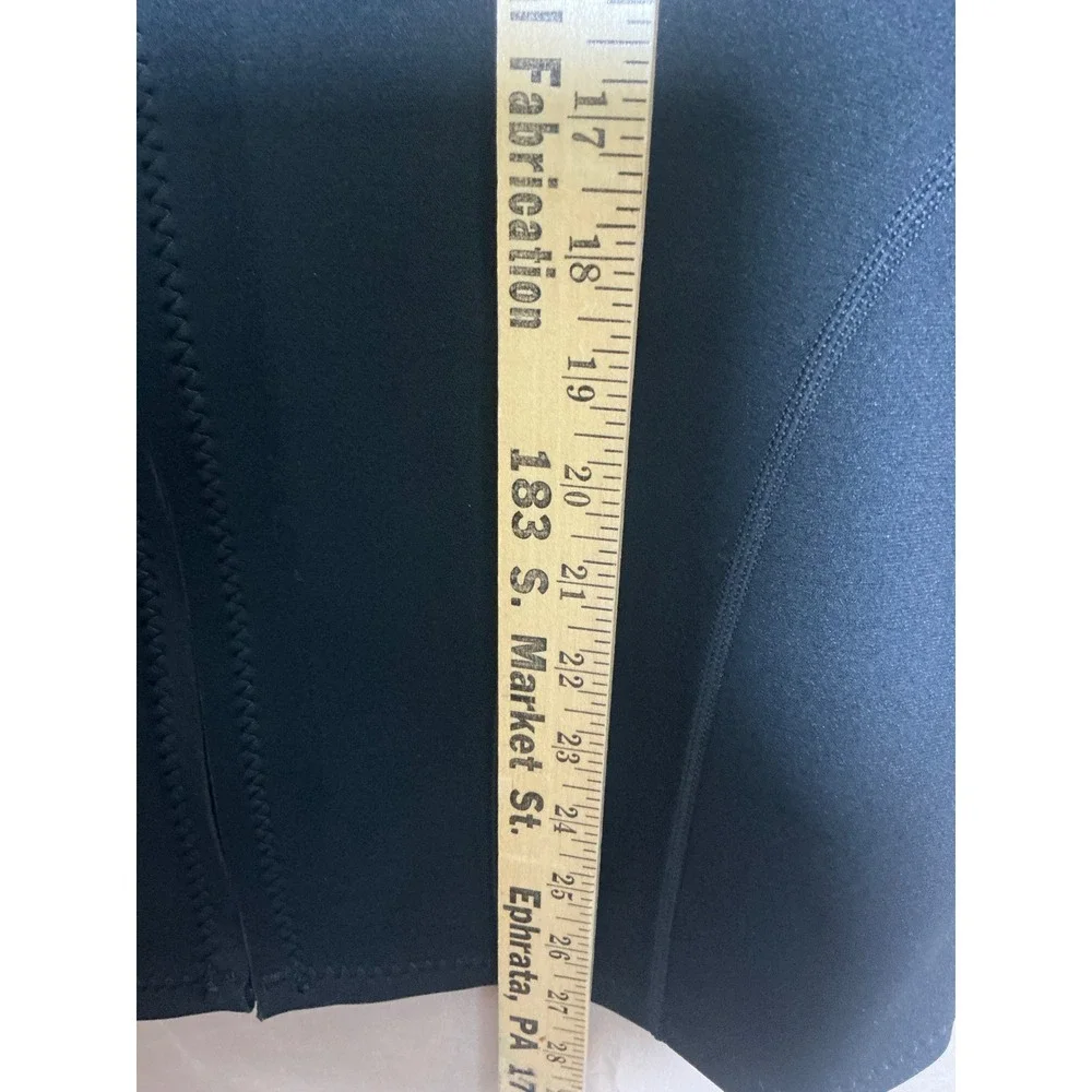 GoldFin Wetsuit Top Mens XXXL Black Excellent Short Sleeve Full Zip‎ Neoprene